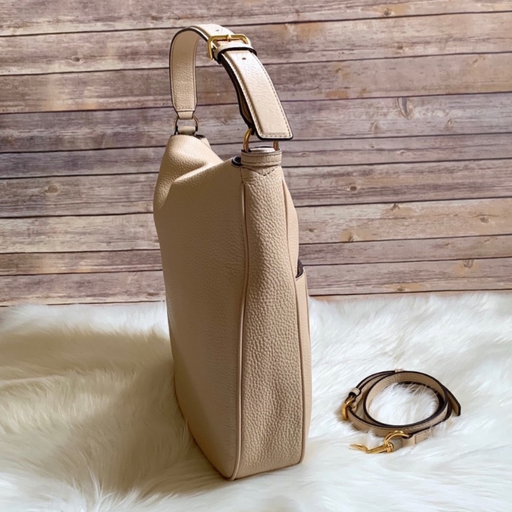 Marc Jacobs Empire City Buff Leather Hobo Bag - Picture 2 of 8